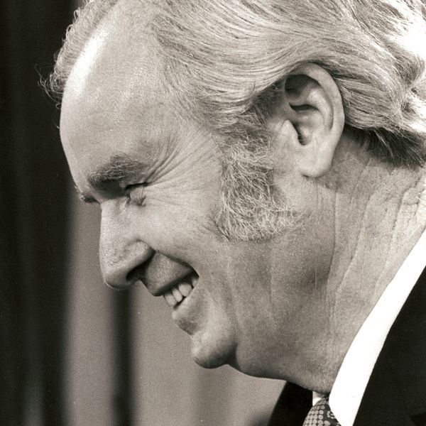 A picture of Gwynfor Evans